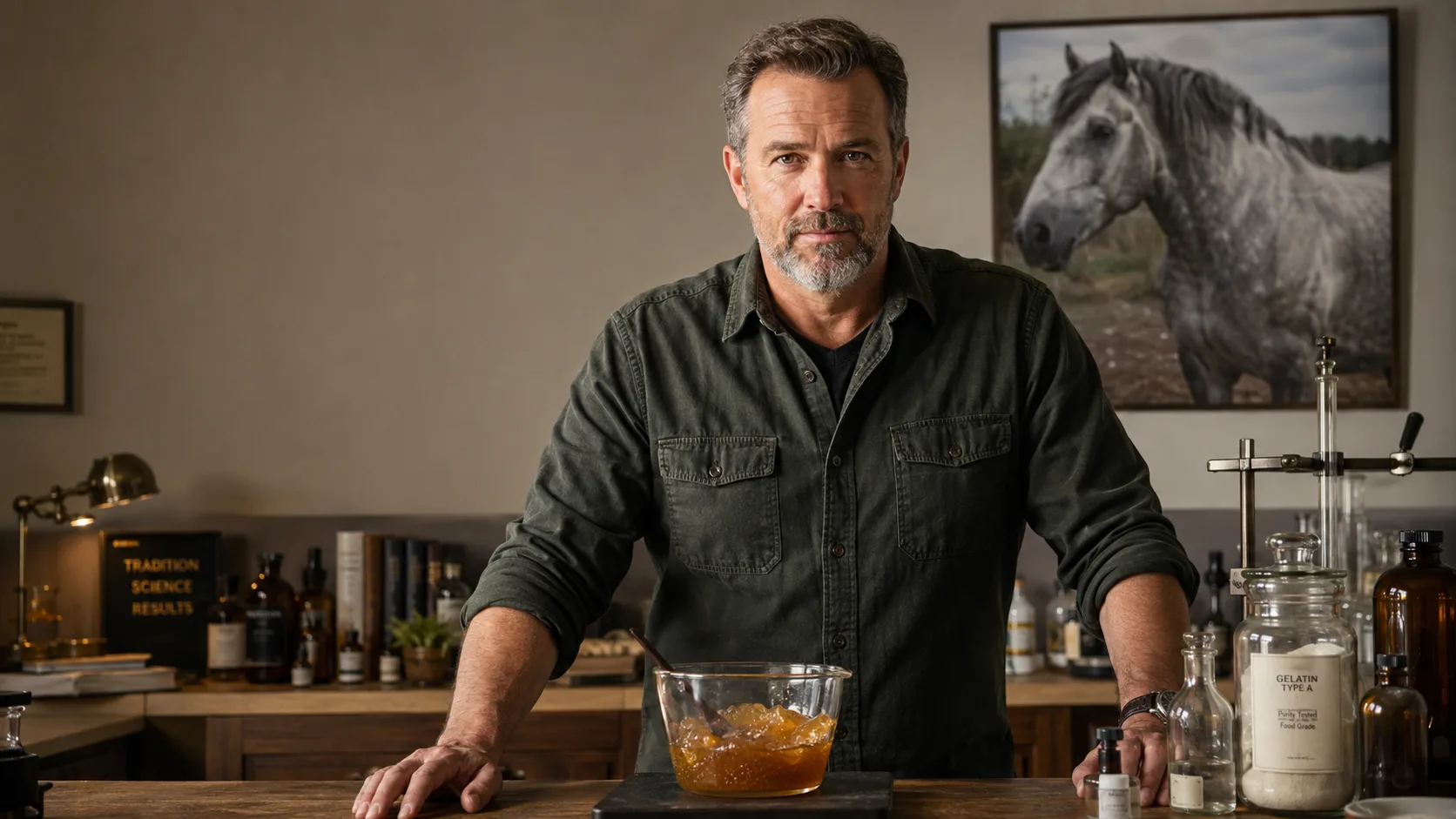 The gelatin horse trick everyone is talking about